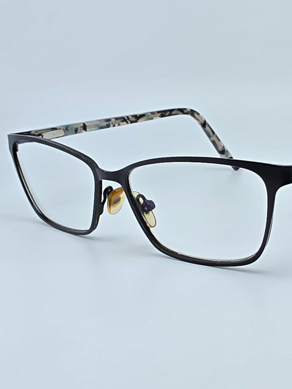 Jones New York J146 Black Cat Eye Petite Eyeglasses Frame w/ Flexhinge 48-13-130